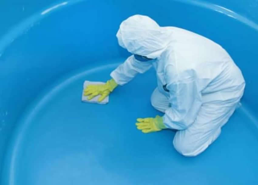 Limpeza de caixas d'água